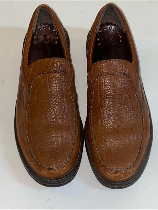 Mephisto Brown Leather Slip-On Comfort Loafers by Sz US 9 EUR 8.5 /30173255005 main image 8